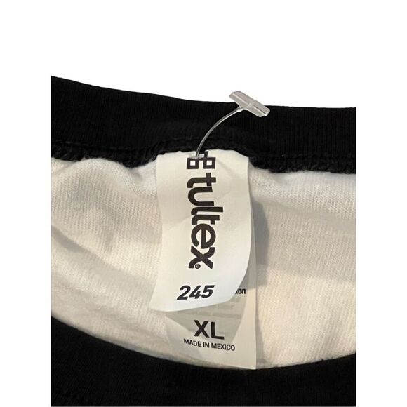 Autism Awareness Tultex White Black Baseball Tee Shirt sz XL Graphic‎ T-shirt - Picture 5 of 11